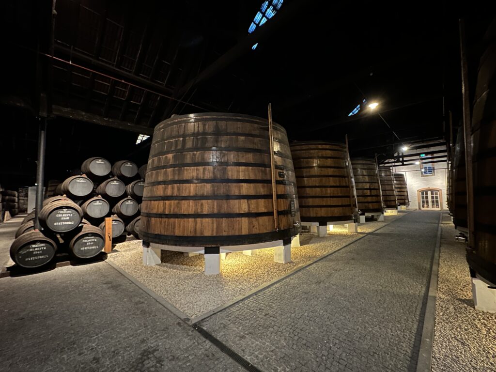 Graham Weinkeller Lagerung von Portwein